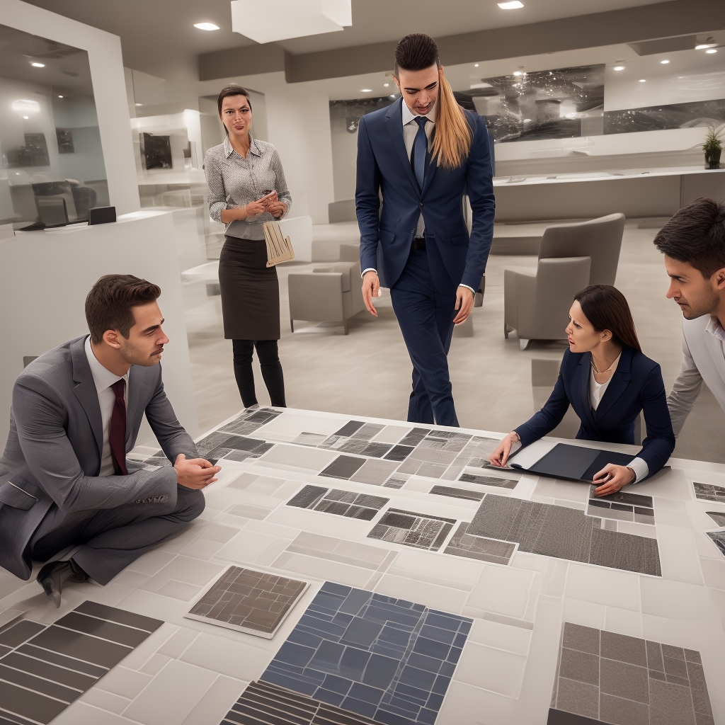 Professional flooring consultation