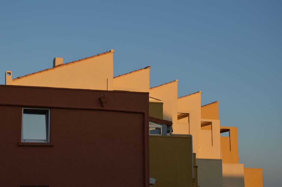 Residential home exterior showing roofline and architectural design quality